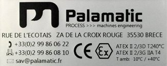 atex palamatic ligne process