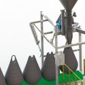 big bag shaping actuator bag filling station palamatic process