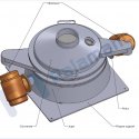 drawing mini vibratory screener gsc 600 double deck