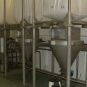 fibc unloading unit and pneumatic conveying