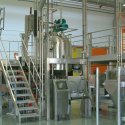 fine chemical processing industry bag discharging system palamatic process