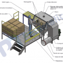 mini drawing confined manual sack opening 1200 compactor