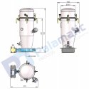 mini drawing conveying system dense suction conveying vf02
