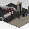 palamatic lorry loading spout feeding process