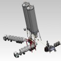 industrial food process production line