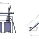 screw conveyor customized drawing palamatic
